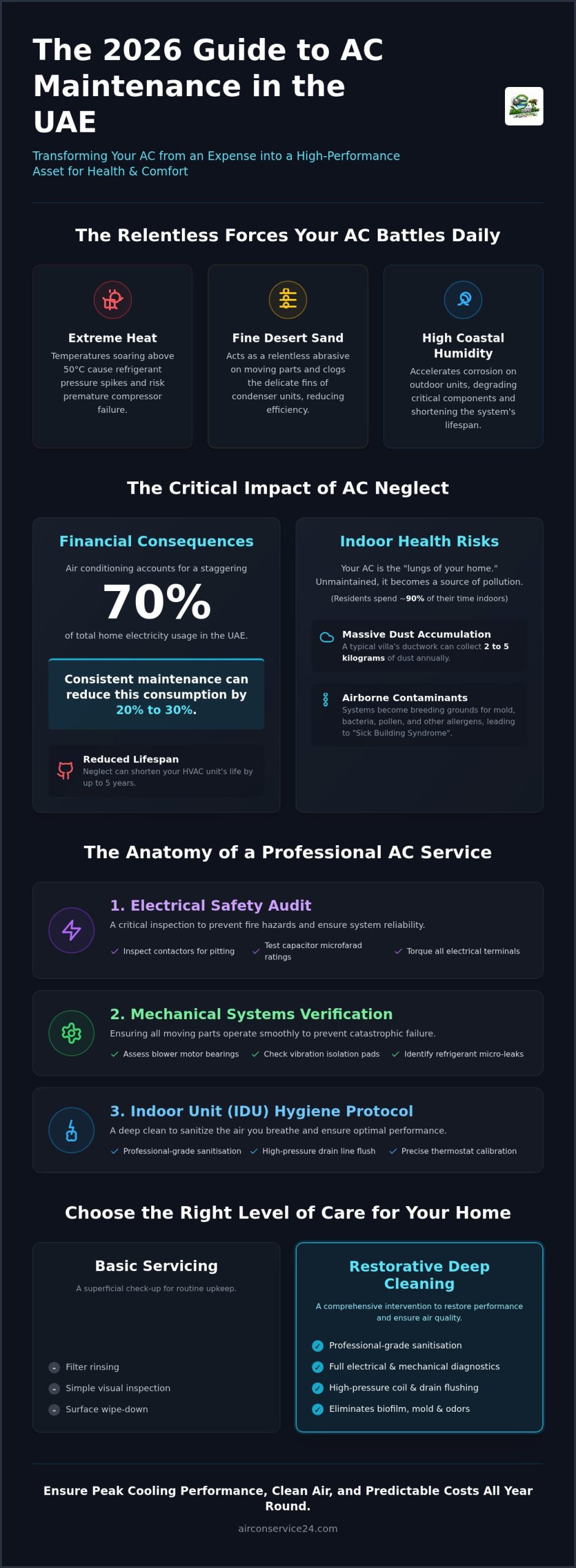 AC Maintenance UAE: The Complete 2026 Reference for Homeowners