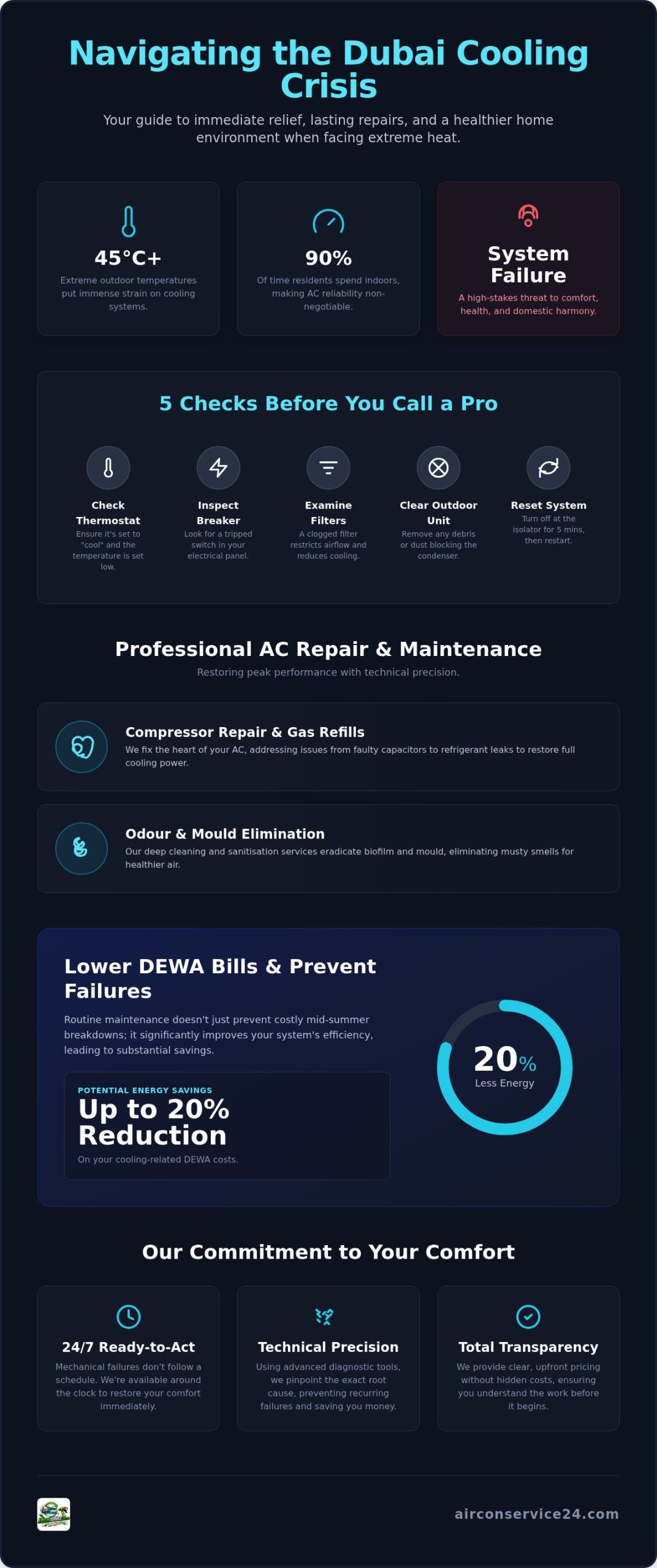 Emergency AC Repair Dubai: Fast, Reliable Cooling Relief 2026