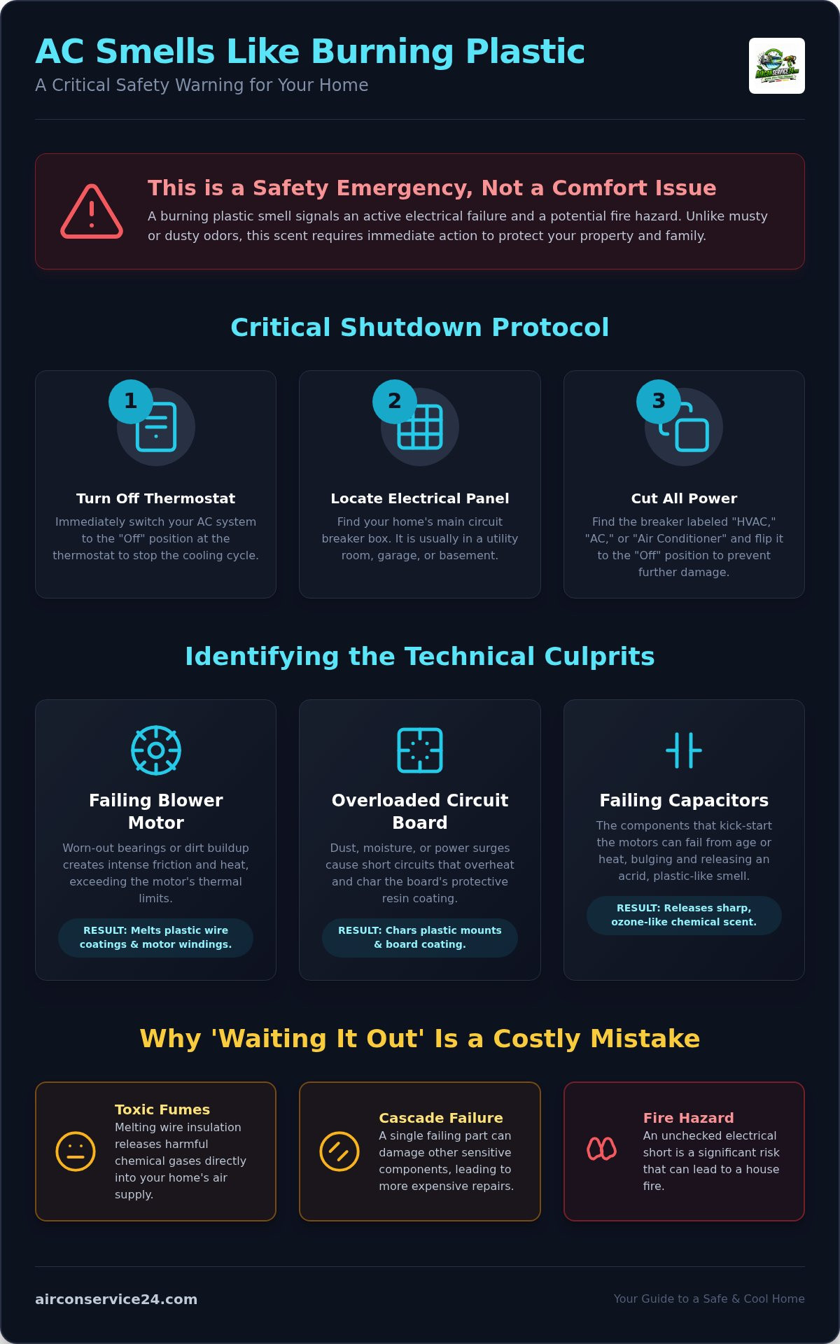 AC Smells Like Burning Plastic: Critical Causes and Emergency Solutions