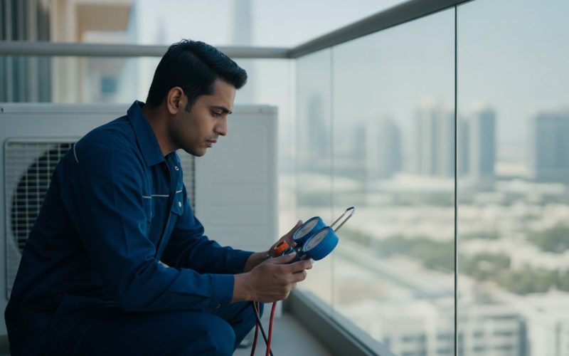 Professional AC Gas Filling Service UAE: Restoring Precision Cooling in 2026