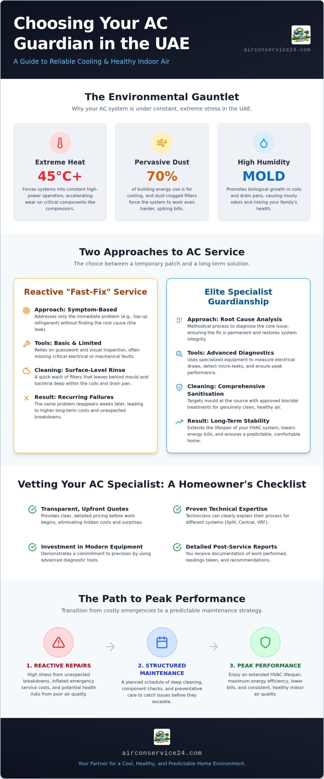 Reliable AC Repair in the UAE: A 2026 Buyer’s Guide to Quality Service