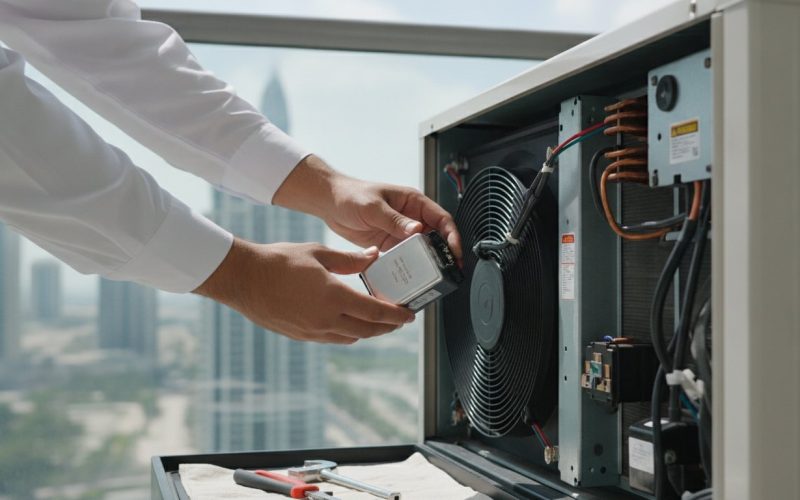 AC Capacitor Replacement Dubai: Expert Cooling Restoration 2026